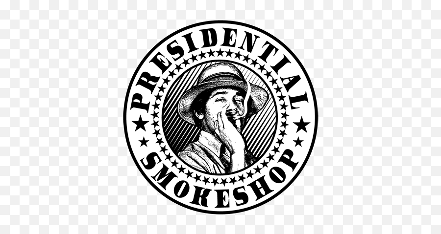 Presidential Smoke Shop Emoji,Smoke Shop Logo