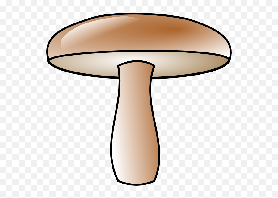 Sliced Mushroom Clipart Black And White - Mushroom Cartoon Clipart Cartoon Mushroom Emoji,Pizza Clipart Black And White