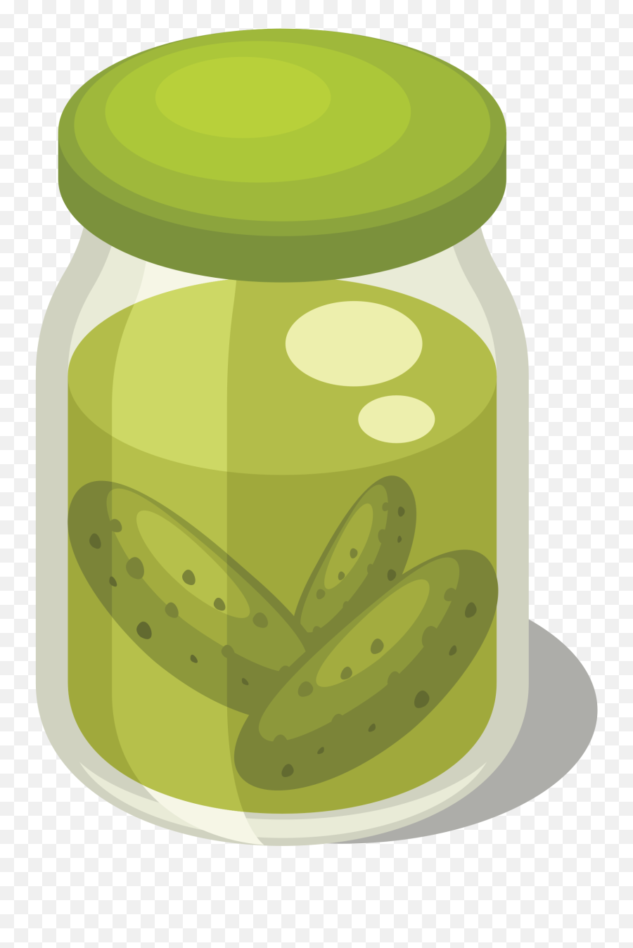 Pickle Clipart Pickled Food Pickle - Transparent Pickle Clipart Emoji,Pickle Clipart