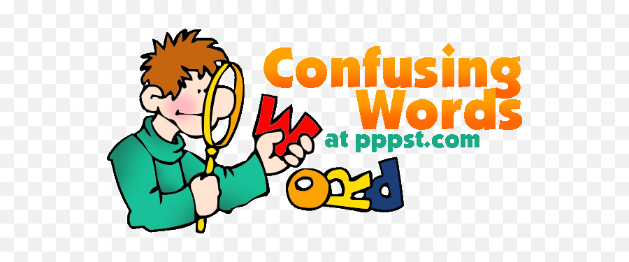 Free Powerpoint Presentations About Confusing Words For Kids - Brain Boosters Emoji,Vocabulary Clipart