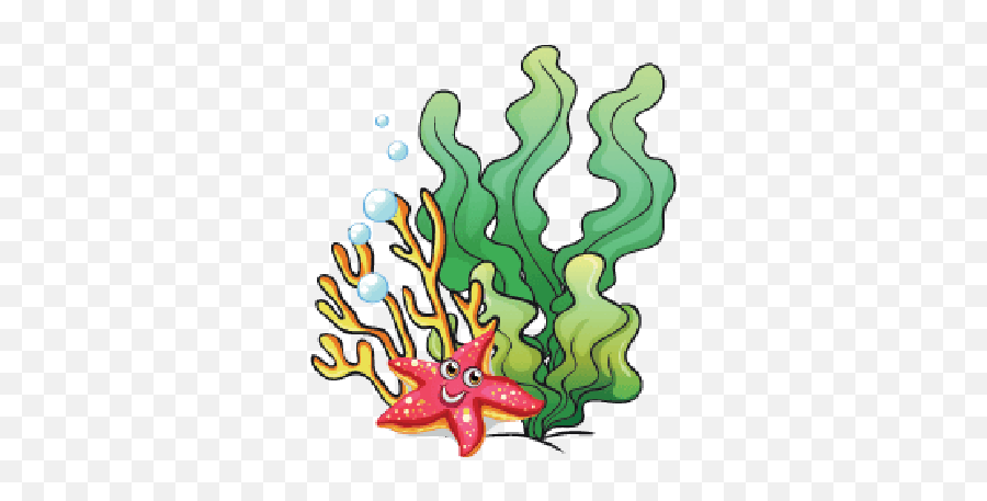 Coral Reef Clipart Png - Cartoon Clipart Coral Reef Emoji,Coral Reef Clipart