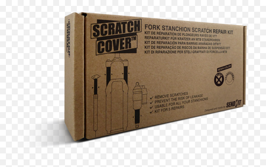 Scratched Suspension Fork Erase Scratches With Sendhitu0027s - Sendhit Scratch Cover Fork Stanchion Repair Kit Emoji,Scratches Png