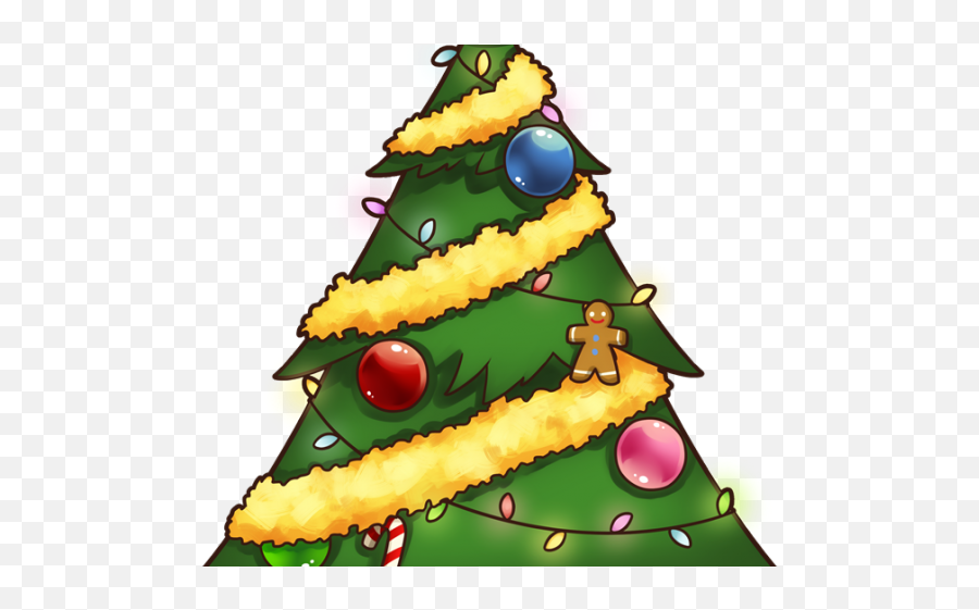 Free Christmas Tree Clipart - Christmas Tree Clipart Hd Emoji,Free Christmas Tree Clipart