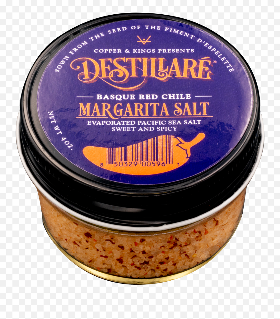 Red Chile Margarita Salt - Copper And Kings American Brandy Food Storage Containers Emoji,Salt Png