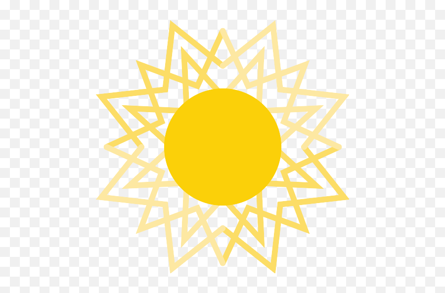 Sun Outline With Checkered Circle Vector Svg Icon - Png Repo Decorative Emoji,Gold Circle Png