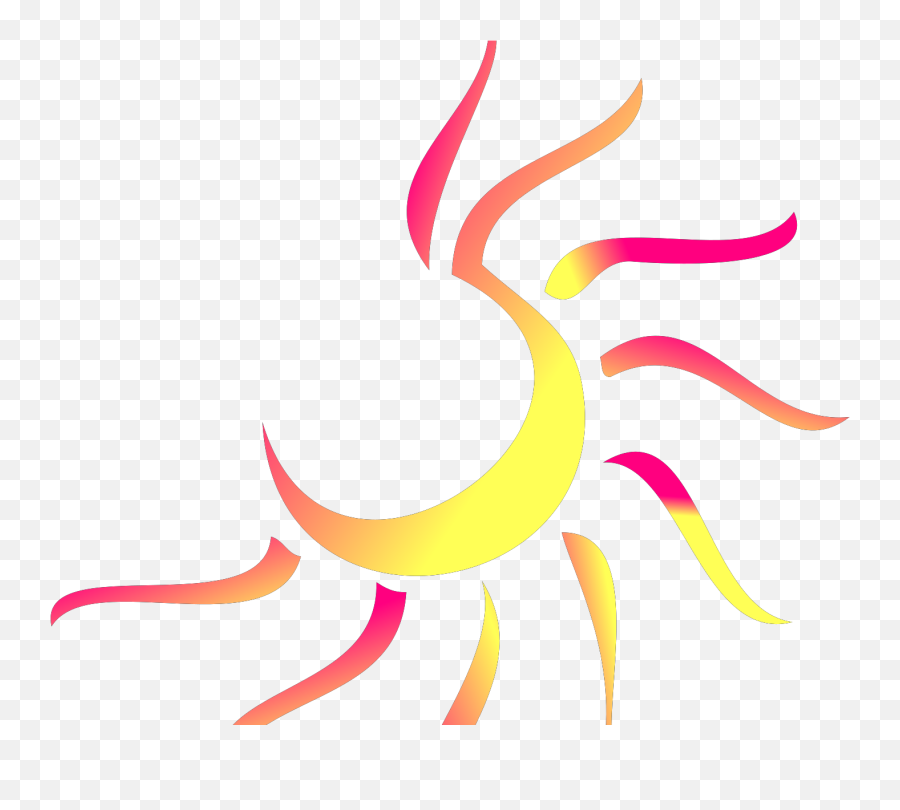 Vector Sun Logo Png Sun Sun Patterns Sun Vector Material - Color Gradient Emoji,Sun Logo