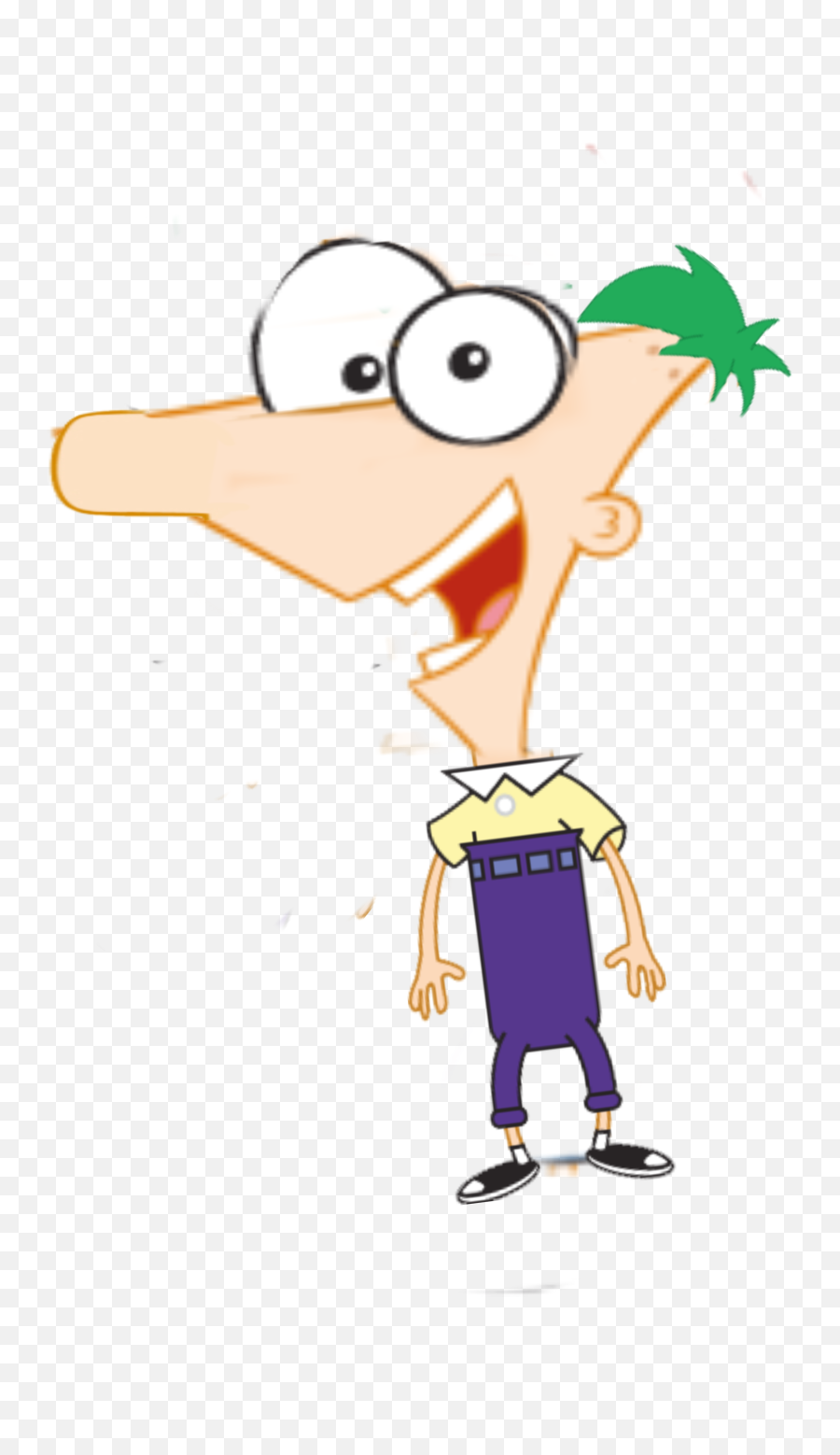 Phineas Ferb Phineasandferb Sticker By Blachite - Fictional Character Emoji,Phineas And Ferb Logo