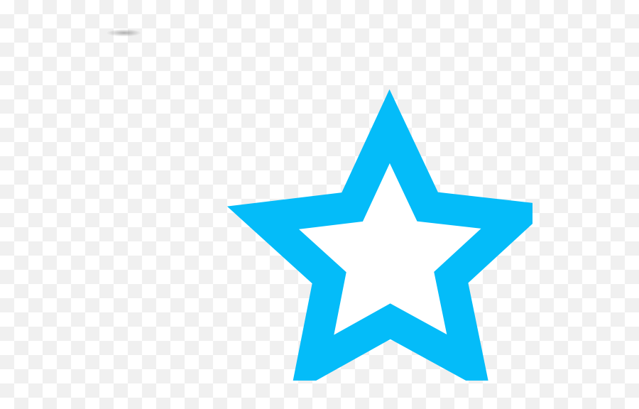 Blue Star Outline Clip Art At Clker - Discount For Carers Emoji,Star Outline Clipart