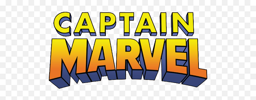 Captain Marvel Logo Marvel Transparent - Horizontal Emoji,Marvel Logo