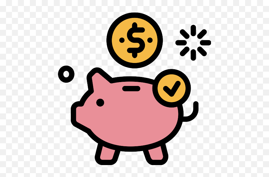 Piggy Bank Money Vector Svg Icon - Png Repo Free Png Icons Dot Emoji,Cartoon Money Png