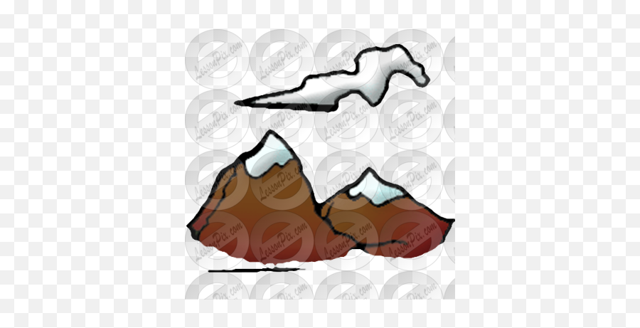 Mountain Picture For Classroom - Outcrop Emoji,Mountain Clipart