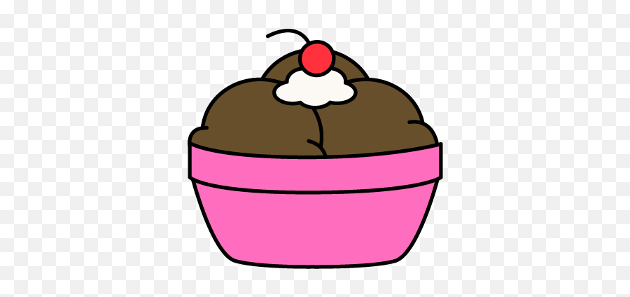 Chocolate Ice Cream Clipart - Chocolate Ice Cream In A Bowl Clipart Emoji,Ice Cream Clipart