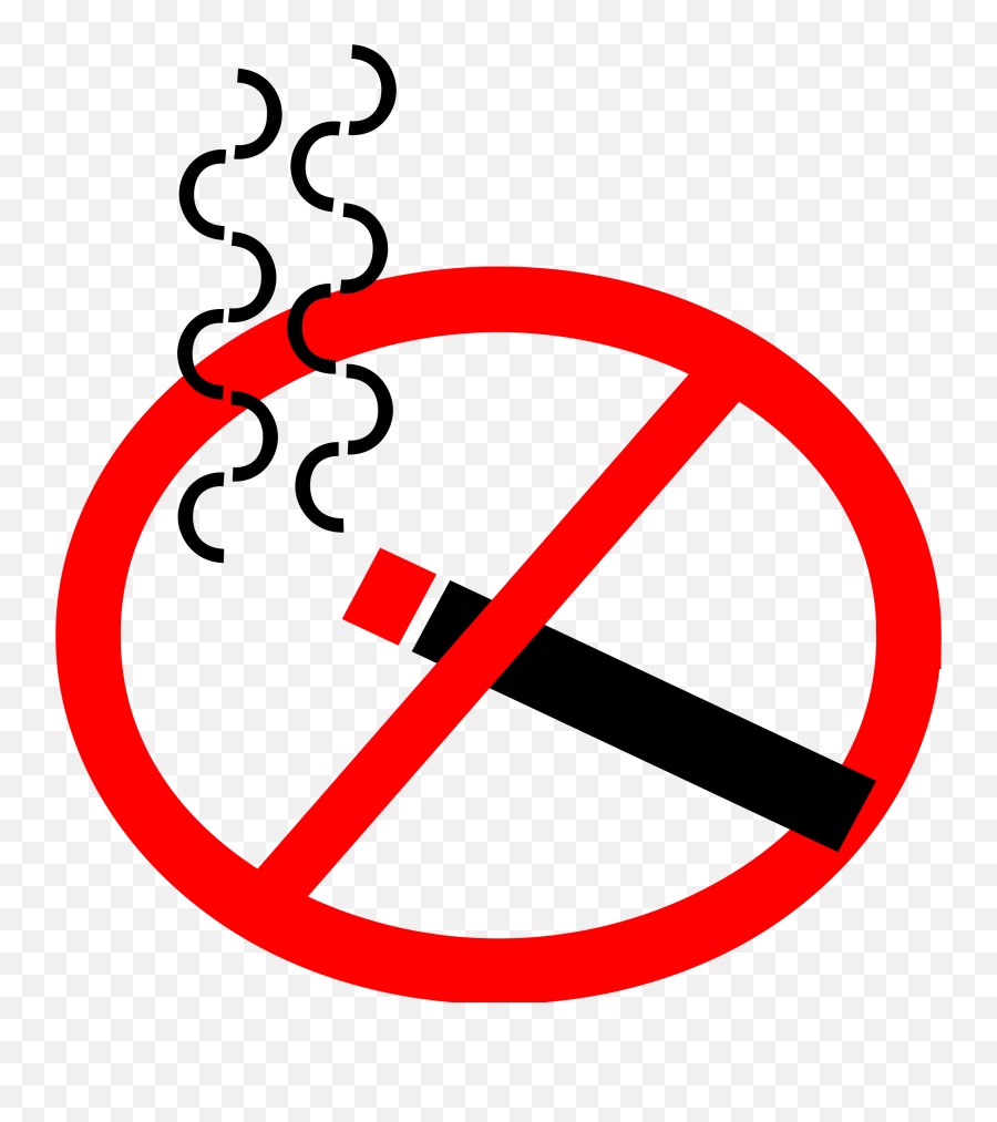 No Smoking Clip Art Free Vector - Clipart Best Clipart Best No Smoking Gif Png Emoji,No Clipart
