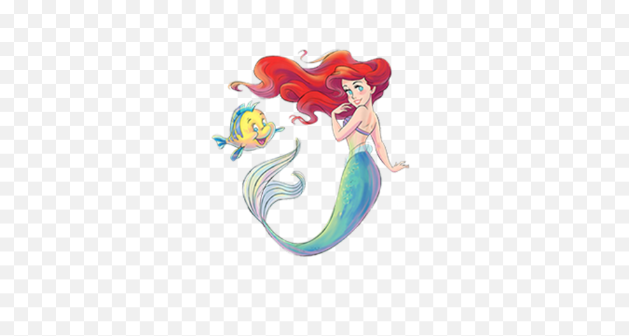 Disney The Little Mermaid Ariel And Flounder Shirt Emoji,Little Mermaid Jr Logo