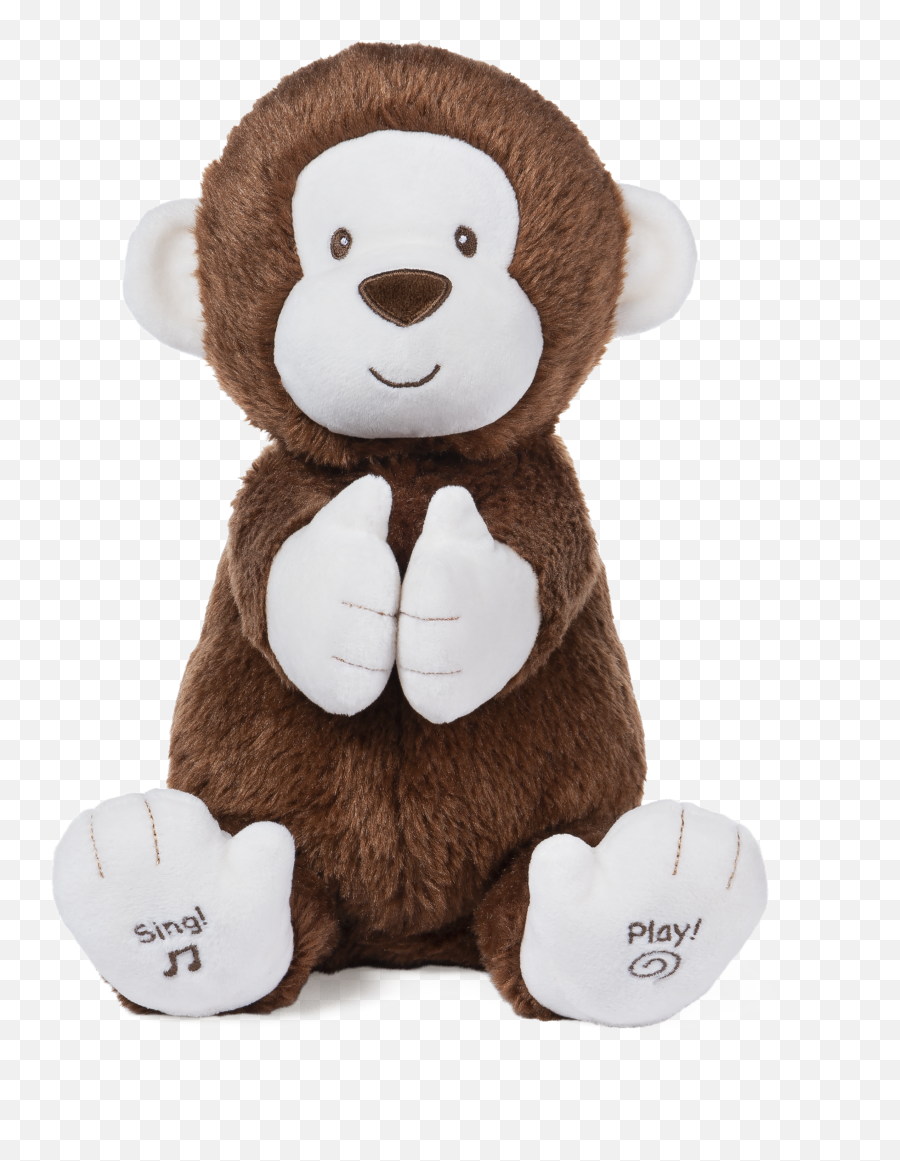 Gund Animated Clappy Monkey 12u201d U2013 Parentsu0027 Choice Emoji,Baby Monkey Png