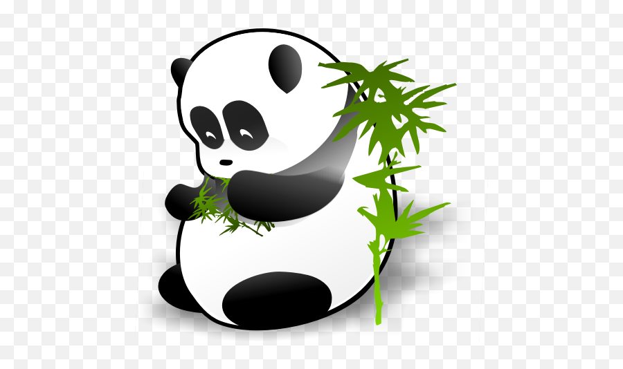Drawing Panda Vector Png Transparent - Transparent Panda Vector Png Emoji,Panda Png