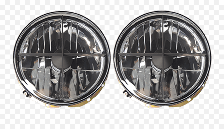 Headlight Crosshair Assembly Set With Black Cross Crystal Clear Lens Emoji,Headlight Clipart