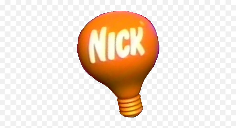 Download Hd Nickelodeon Lightbulb - Nickelodeon Logo Light Nickelodeon Lightbulb Logo 2008 Emoji,Nickelodeon Logo