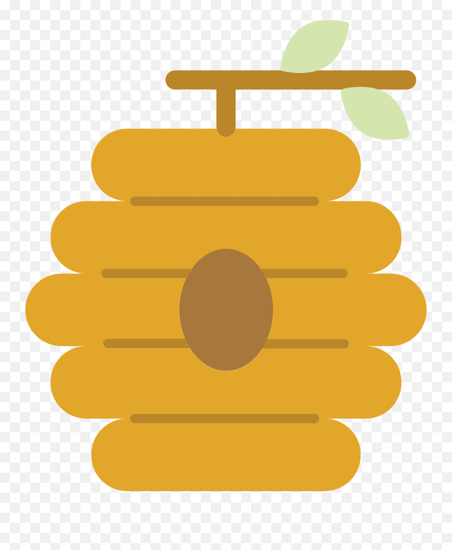 Beehive Clipart - Circle Emoji,Beehive Clipart
