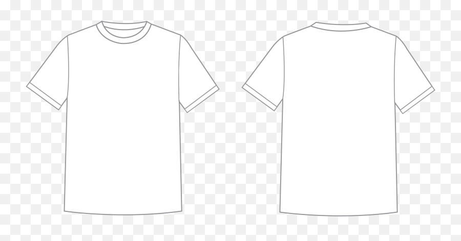 Black Tshirt Template Clipart Images - Tshirt Template High Resolution Emoji,Tshirt Clipart