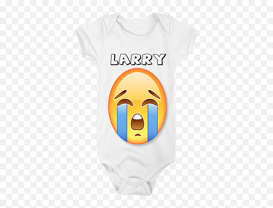 Download Crying Emoji Customised Baby Grow - Face With Tears,Crying Emoji Png