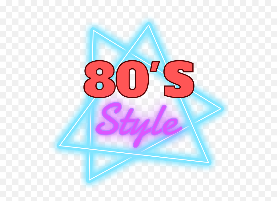 Eighties Retro 80s - Free Vector Graphic On Pixabay Dot Emoji,80s Png