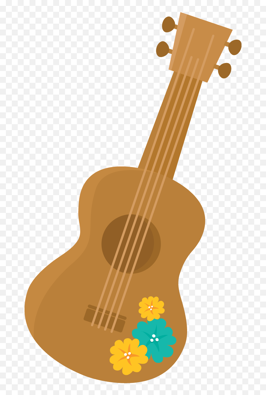 Hawaii Clipart Hawaiian Ukulele Hawaii - Hawaiian Guitar Clipart Emoji,Ukulele Clipart