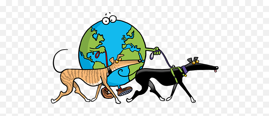 Grey Hound Dog Greyhound Adoption - Great Global Greyhound Walk Emoji,Greyhound Logo