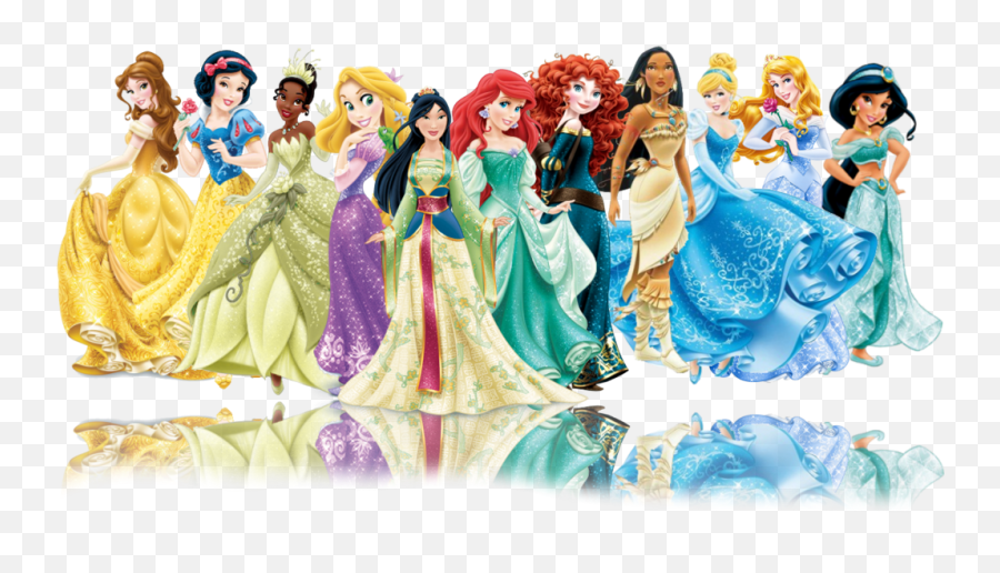 All Disney Princess Png Pic - Transparent Background Disney Princesses Png Emoji,Princess Png
