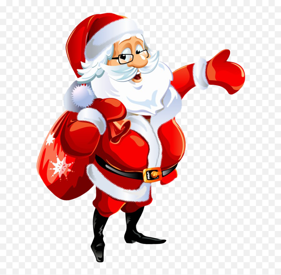 Santa Claus Father Christmas Transparent Png Png Mart - Father Christmas Png Emoji,Santa Transparent