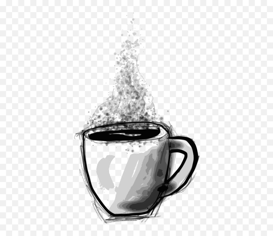 Free Clip Art Sketchy Coffee By Childoflight - Cup Of Tea Sketch Png Emoji,Programming Clipart