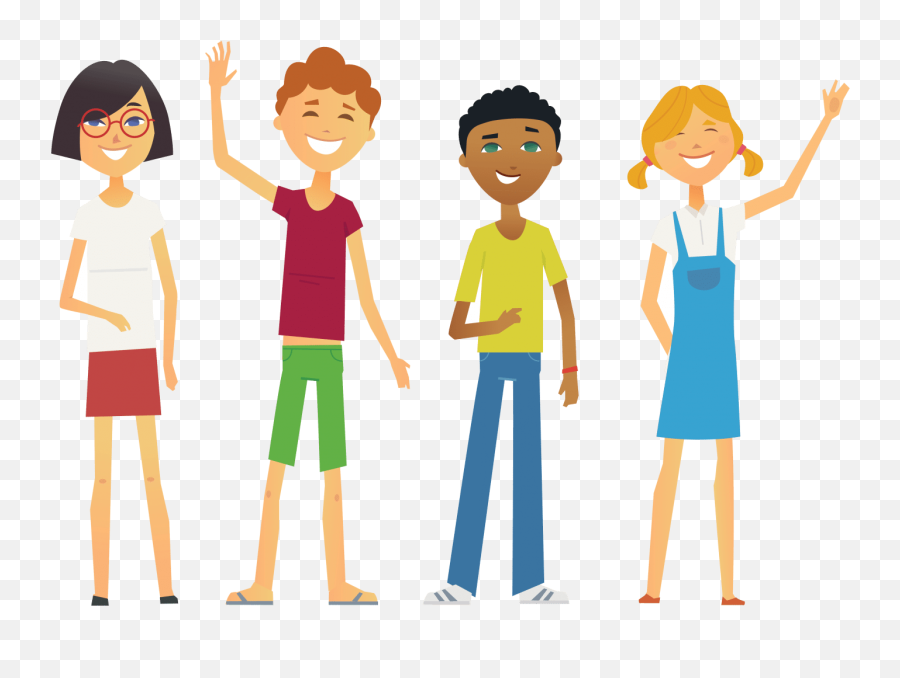 Animation People Waving Png Image With - Transparent Background Animated People Png Emoji,Png Animation