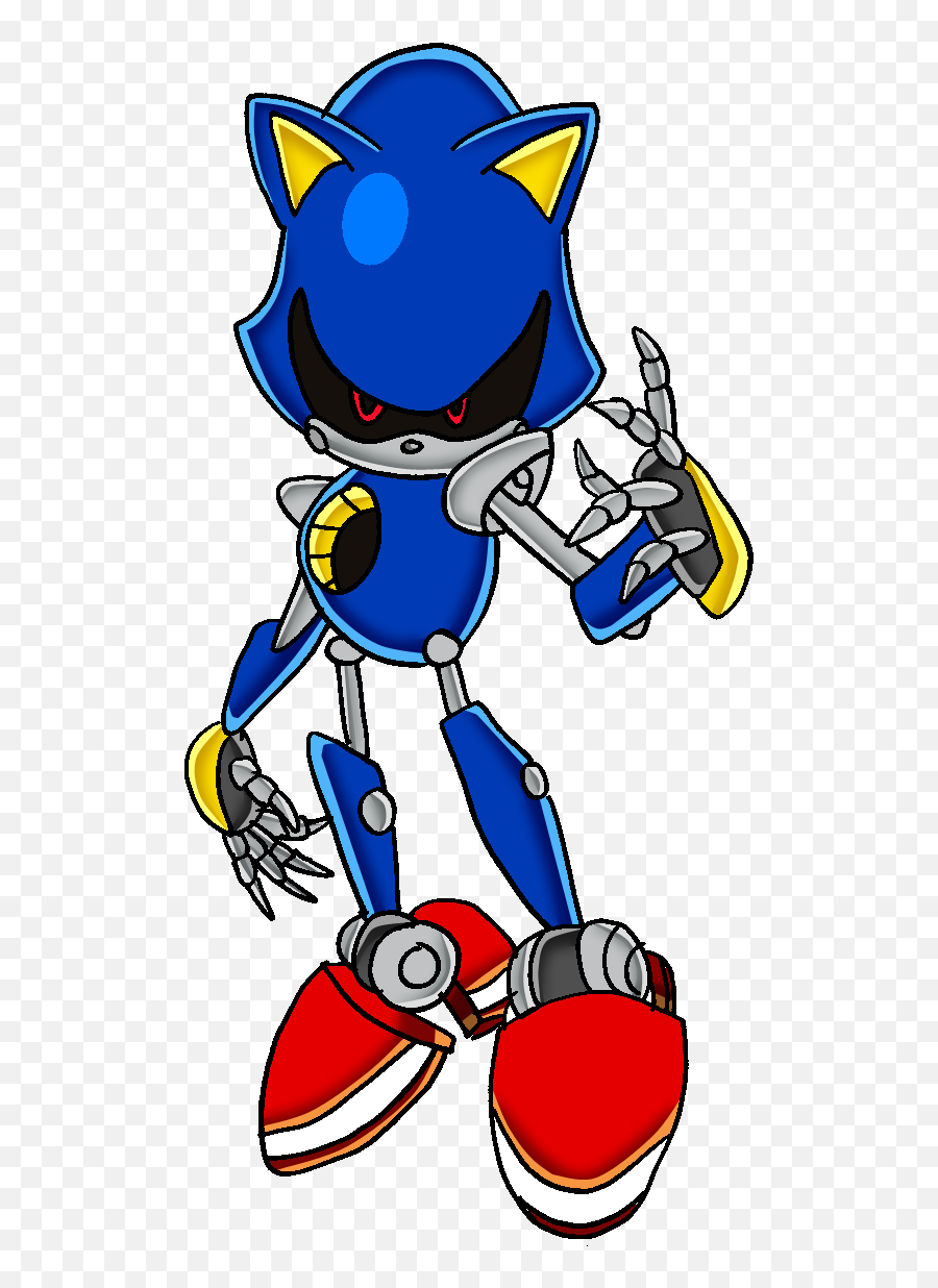 Metal Sonic Project 20 - Sonic X Metal Sonic Png Full Size Metal Sonic Pose Emoji,Sonic X Logo