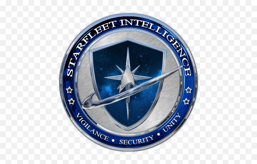 Starfleet Intelligence - Starfleet Intelligence Crest Emoji,Star Trek Federation Logo