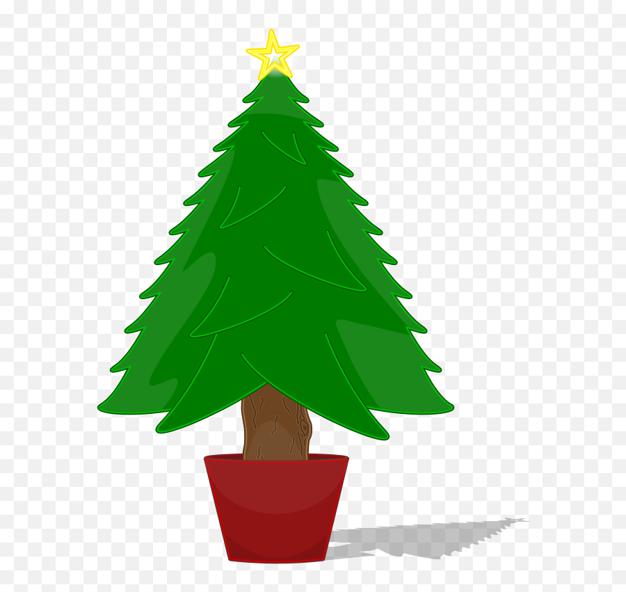 Christmas Card Clip Art Free - Green Christmas Tree Clipart Emoji,Christmas Card Clipart