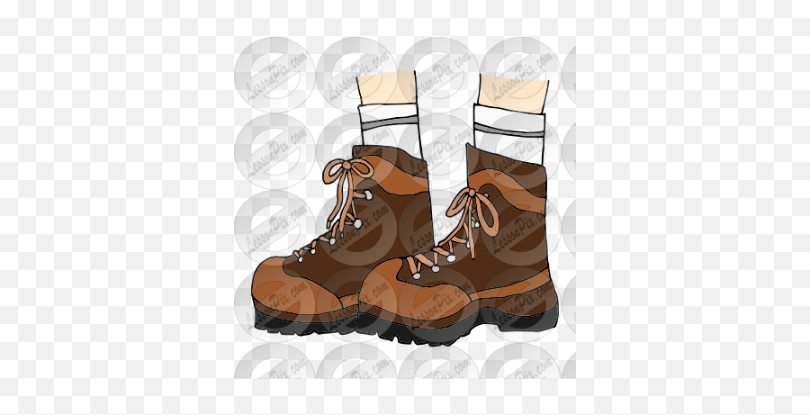 Hiking Boots Picture For Classroom - Hiking Shoe Emoji,Hiking Clipart