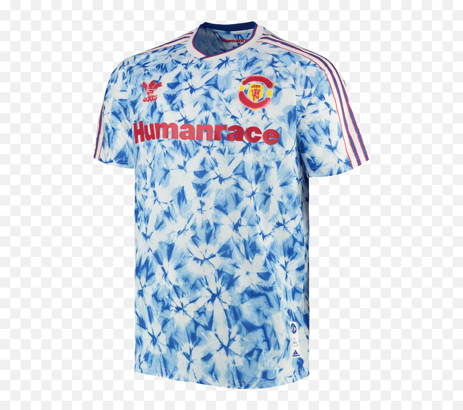 Manchester United Human Race Blue Soccer Jerseys Shirt Emoji,Manchester United Logo Png