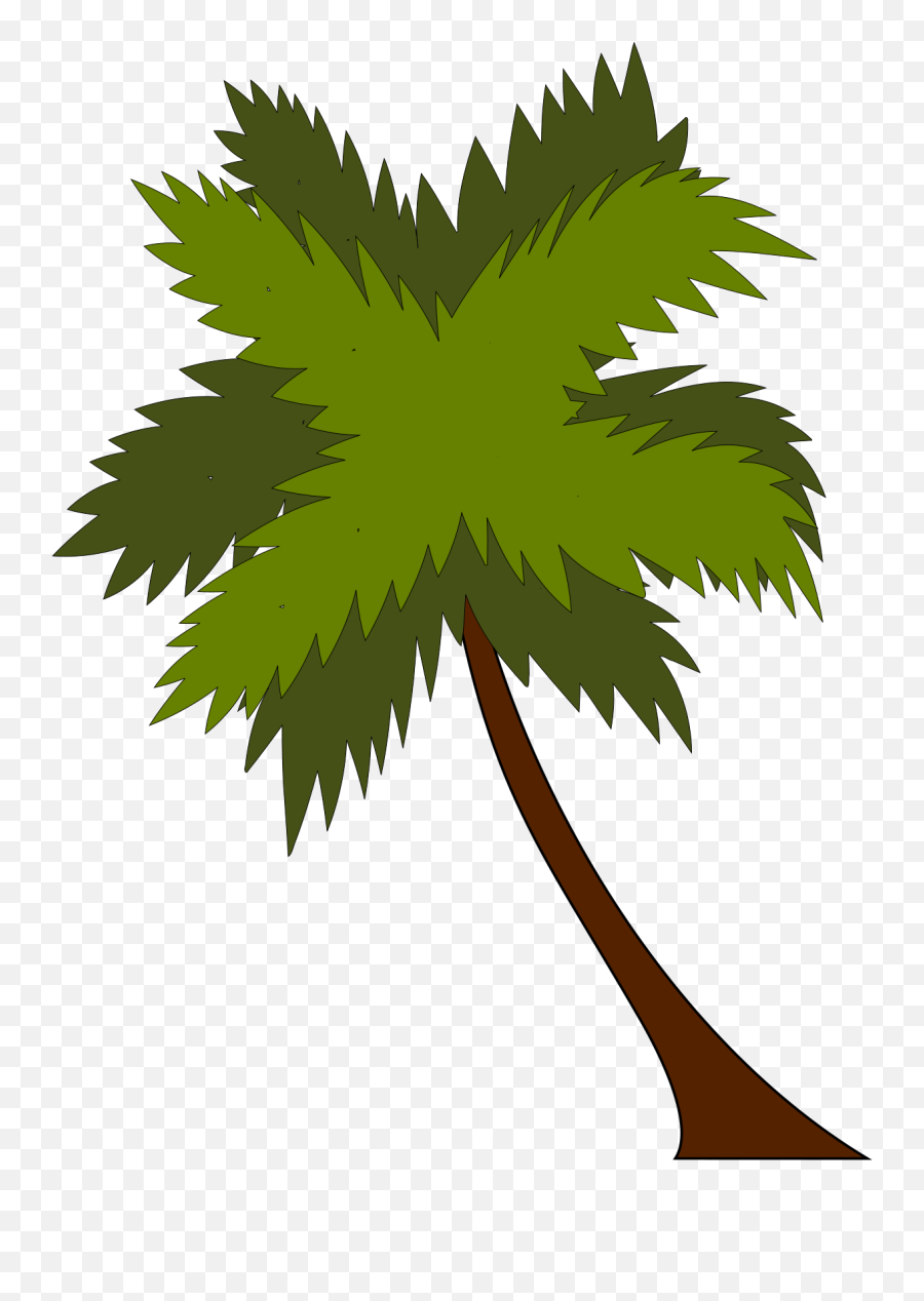Palm Tree Clipart Free Image - Beach Resort Emoji,Tree Clipart