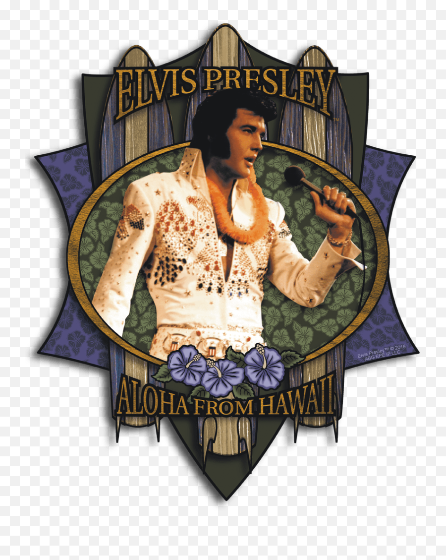 Elvis Presley Aloha From Hawaii Youth T - Shirt Ages 812 Emoji,Elvis Presley Png