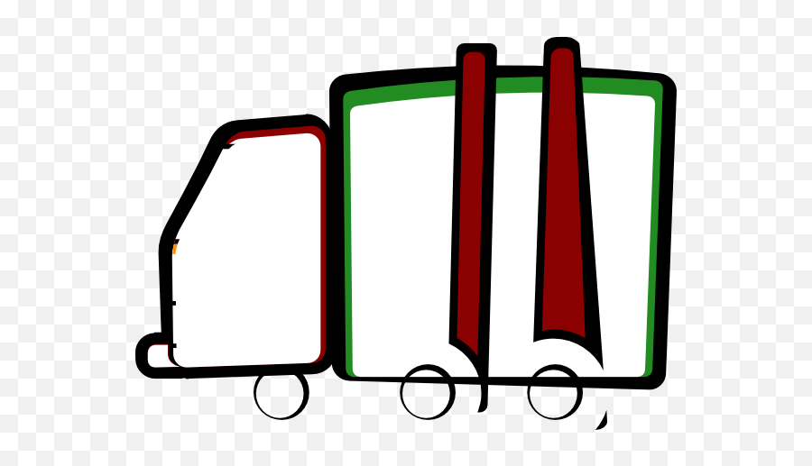 Truck Clip Art At Clkercom - Vector Clip Art Online Vertical Emoji,Fire Truck Clipart