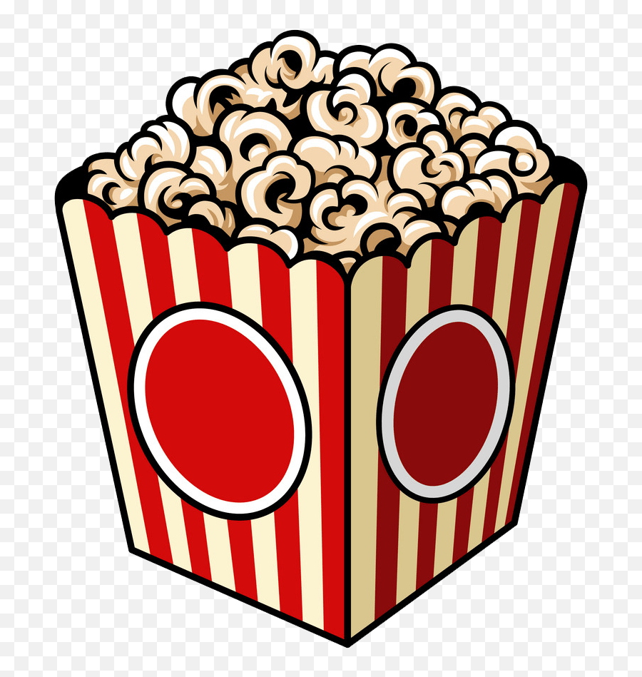 Poster For Popcorn Png - Clipart World Popcorn Vintage Emoji,Popcorn Clipart