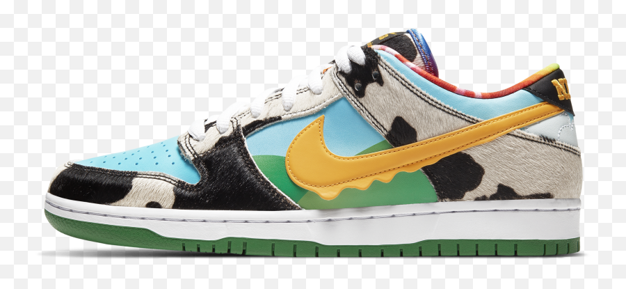 Ben Jerry X Nike Sb Dunk Low Chunky - Ben And Jerry Shoes Emoji,Ben And Jerry's Logo