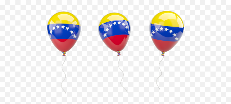 Illustration Of Flag Of Venezuela - Lithuanian Flag Balloons Emoji,Venezuela Flag Png
