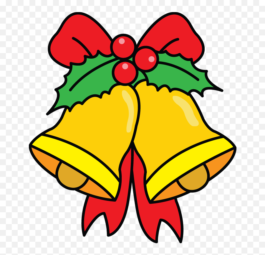 Clip Art Bells Drawing - Make Christmas Bells Drawing Png Simple Christmas Bells Drawing Emoji,Drawing Clipart