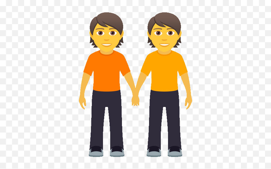 People Holding Hands Joypixels Gif - Standing Person Transparent Gif Emoji,People Holding Hands Clipart
