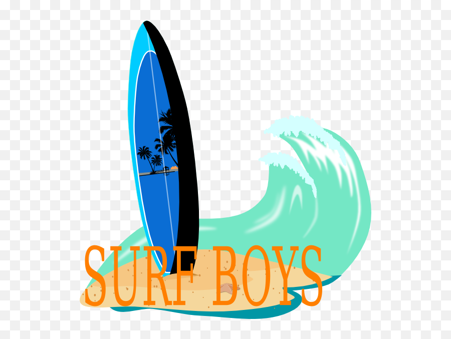 Surfboard - Clip Art Emoji,Surfing Clipart