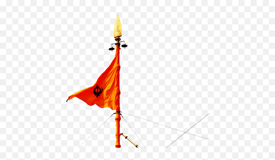 Sikh Symbols Khalistan Flag Png Images - Flagpole Emoji,Flag Png