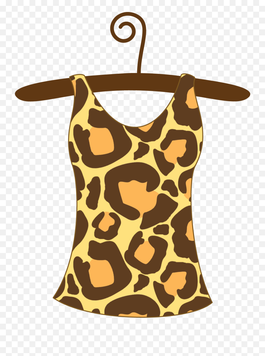 Leopard Boutique Clipart Oh My Fiesta For Ladies - Cliparts Roupas Emoji,Leopard Print Clipart