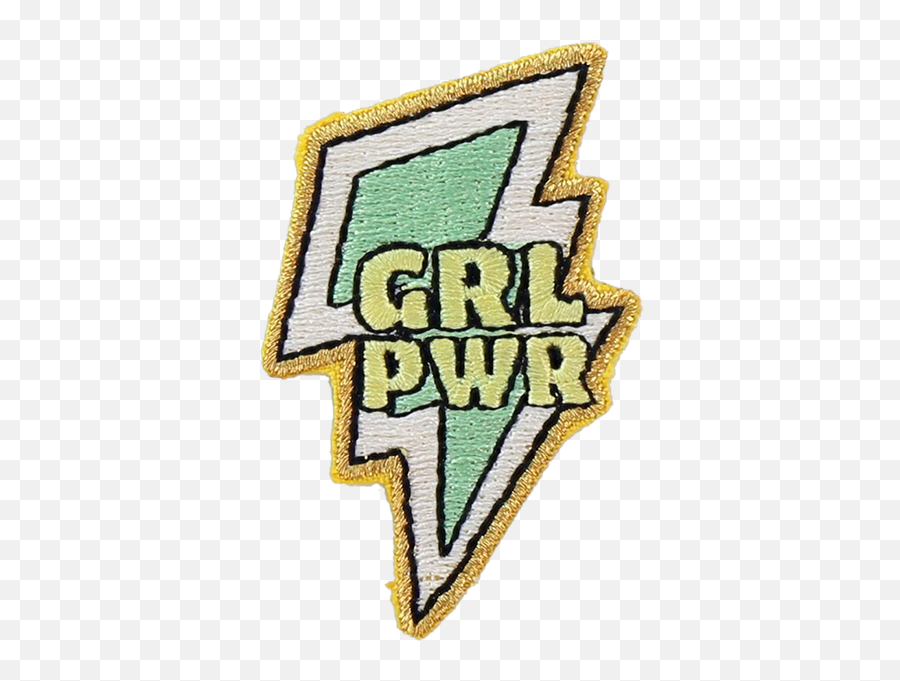 Girl Power Embroidered Sticker Patch - Art Emoji,Girl Power Png