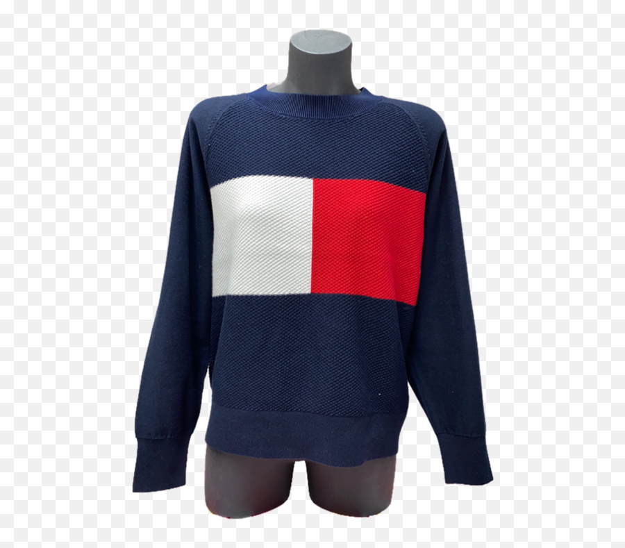 Tommy Hilfiger - Long Sleeve Emoji,Tommy Hilfiger Logo Sweaters